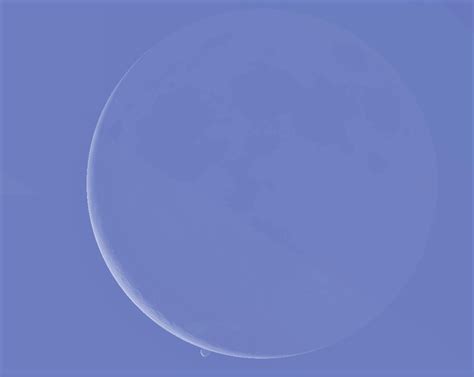 Cómo observar la ocultación de Venus por la Luna el 19 de junio