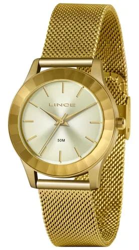 Reloj Lince Para Mujer Lrg L Original Anal Gico Dorado Mercadolibre