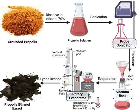 Hydro Alcoholic Extraction Of Raw Grounded Propolis Download