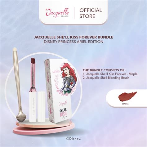 Jacquelle Shell Kiss Forever Bundle Disney Princess Ariel Edition