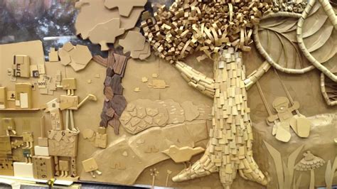 3d Cardboard Relief Sculpture Lessons Sculpture Art Sculptures