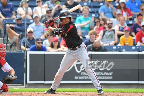 Rochester Red Wings Infielder Richie Martin Takes An At Bat During An News Photo Getty Images