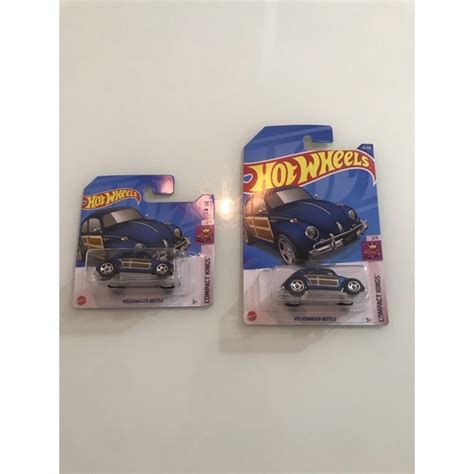 Volkswagen Beetle Hot Wheels Fusca Shopee Brasil