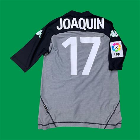 Jual Original Real Betis 2004 05 Third Jersey Joaquin Baju Bola Asli