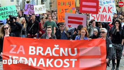 Croatia To Hold Referendum On Same Sex Marriage Ban BBC News