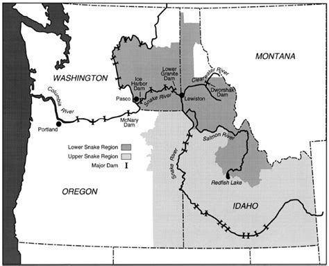 Columbia Snake River Basin Download Scientific Diagram