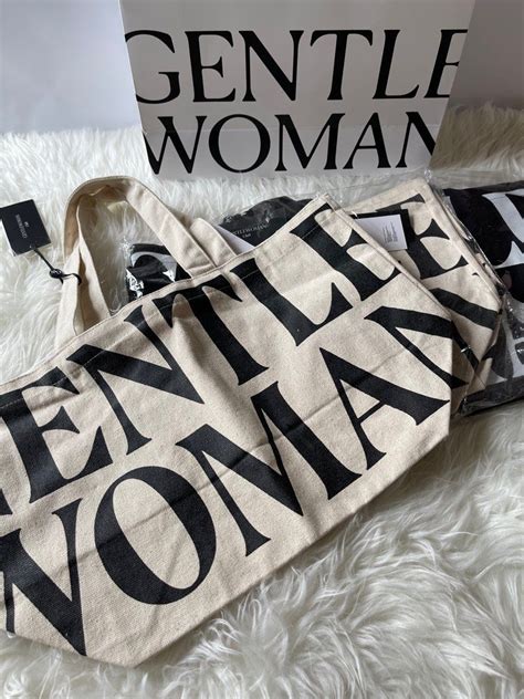 Gentle Woman Gw Tote Bag Black Tas Viral Bkk Jastip Bangkok Po Thailand