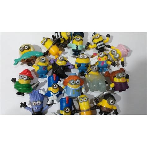 Bonecos Minions coleção Mc Donalds Shopee Brasil