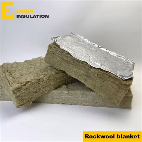 Mm Rockwool Insulation Material Insulated Rock Wool Felt Rockwool