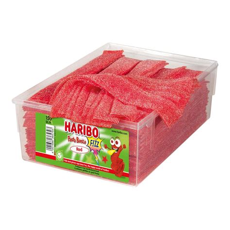 Haribo Pasta Basta Red 150 Stuks 1 Silo Mijn Snoepgoed