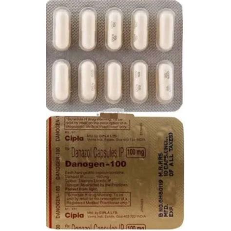 100 Mg Danazol Capsule Dry Place At Best Price In Ambala Moniksha