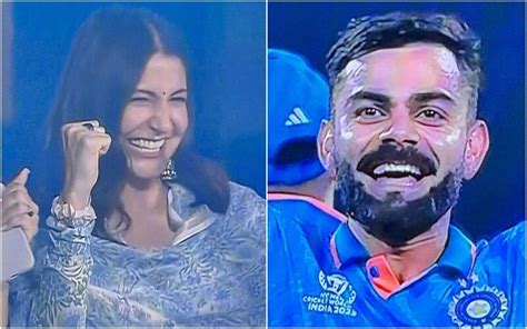 Anushka Sharma Cheers For Hubby Virat Kohli During The Match Amid