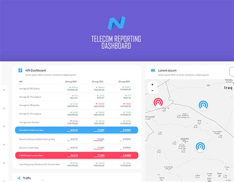 Reporting Dashboard on Behance