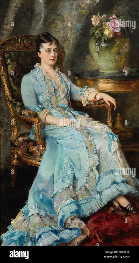 Portrait Of Princess Ekaterina Mikhailovna Dolgorukova 1847 1922