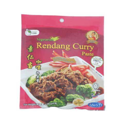 Vegetarian Redang Curry Paste 素仁当咖喱即煮酱120g VJ Food Halal Tian Xin Su