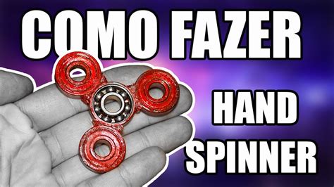 Como Fazer Um Hand Spinner Alan Hr Youtube