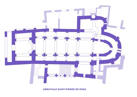 UNIT 4 Romanesque Architecture Floor Plan Diagram Quizlet