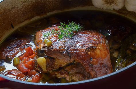 Gigot D Agneau Confit Au Four Pendant Heures