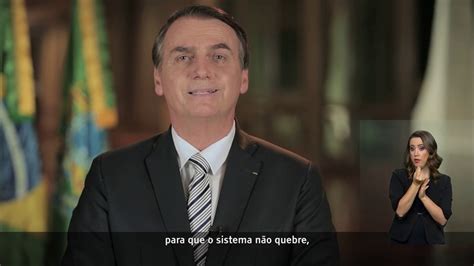 Pronunciamento Do Excelentíssimo Senhor Presidente Da República Jair