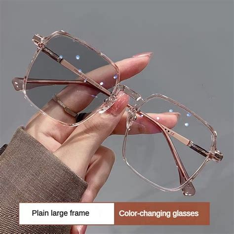 Anti Radiation Eye Glasses For Women Men Photochromic Eye Glasses Anti