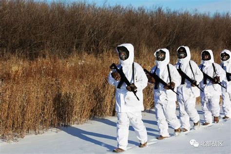 北部战区陆军四卡边防连官兵 极寒天气顶风冒雪巡逻在边防线上 官兵 陆军 边防连 新浪军事 新浪网