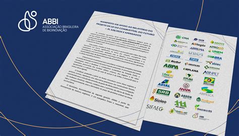 Abbi Associa O Brasileira De Bioinova O Abbi Assina Manifesto Em