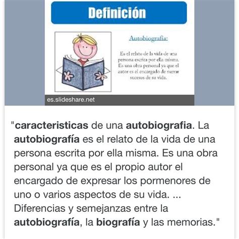 Autobiografía Qué Es Características Partes Cómo 43 OFF