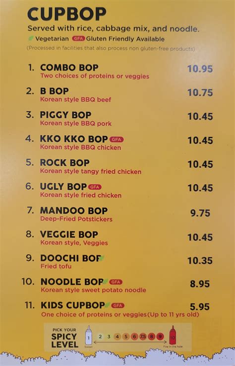 Cupbop Korean Bbq Rexburg Menu Reviews 190 Photos 26