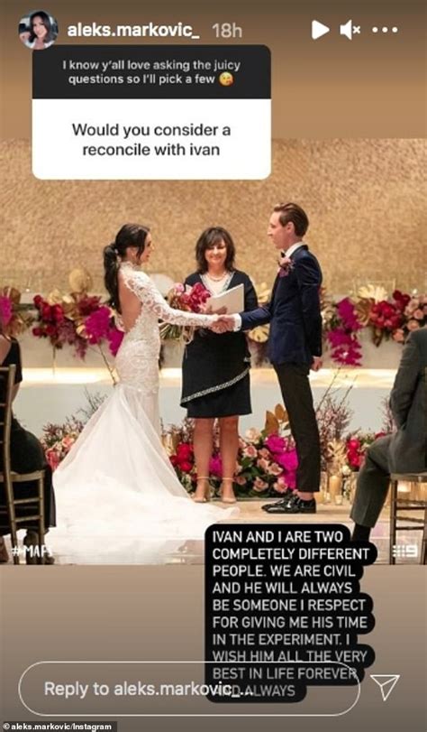 Married At First Sight Aleks Markovic Blasts Instagram Over Banned Video Daily Mail Online