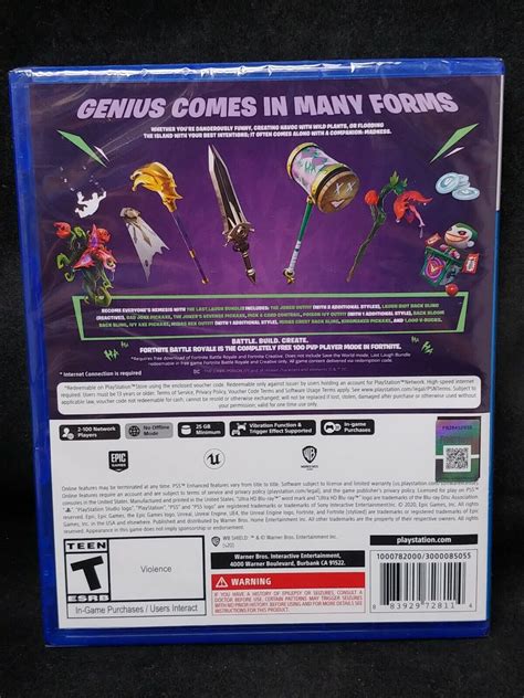 Fortnite The Last Laugh Bundle No Disc Version Playstation 5ps5 Brand New 883929728114 Ebay