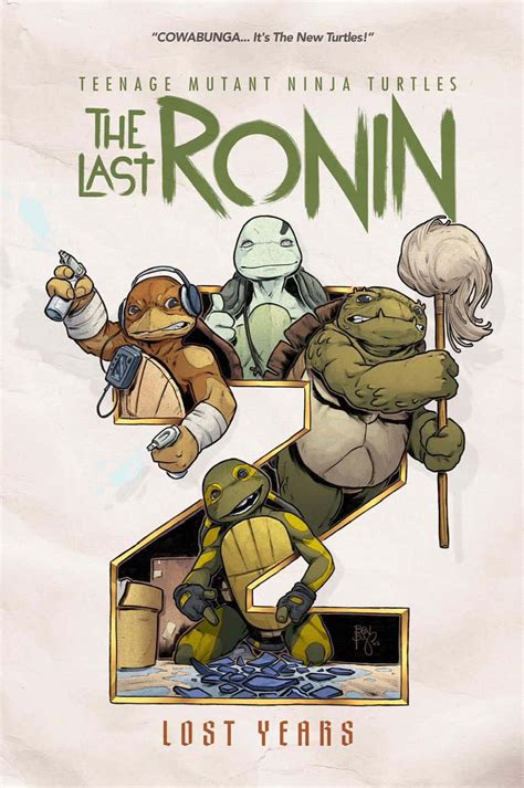 Teenage Mutant Ninja Turtles: The Last Ronin--Lost Years. Art by Ben Bishop. – @castlewyvern on ...