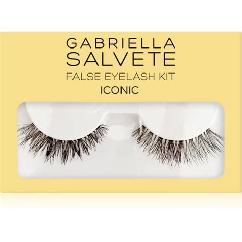 Gabriella Salvete False Eyelash Kit Iconic sztuczne rzęsy z klejem 1