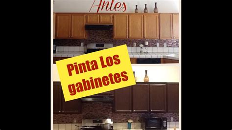 Cómo pintar Los gabinetes de mi cocina YouTube