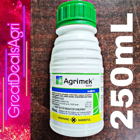 Agrimek 1 8 Ec 250ml Abamectin Insecticide By Syngenta Lazada Ph