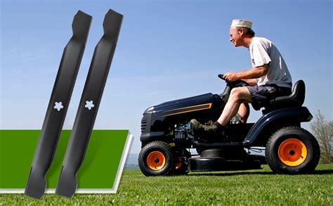 Ecreban 138971 Mower Blades Fits For Craftsmanhus Qvarna