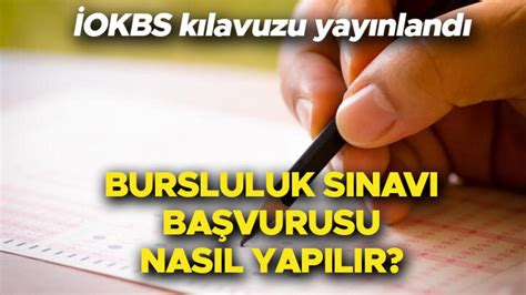 Bursluluk Sinavi Okbs Ba Vuru Sayfasi Meb Gov Tr Bursluluk