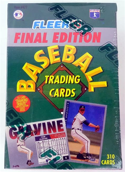 Fleer Final Edition Baseball Factory Set Reed Buy Da Card World