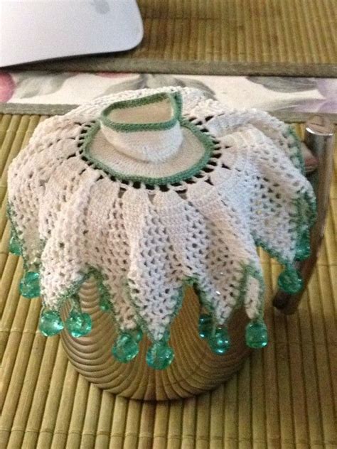 Beaded Jug Cover Vintage Crochet Crochet Patterns Bead Crochet