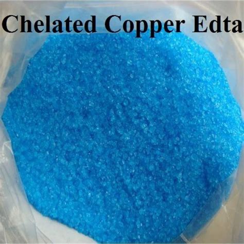 Bio Tech Grade Packaging Size 20 Kg Edta Chelated Copper For