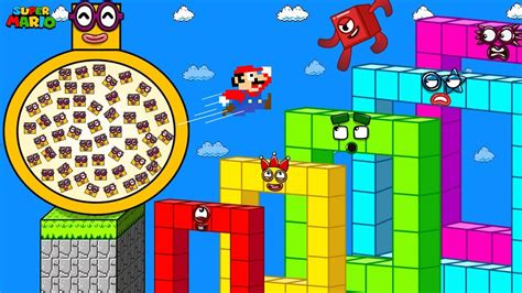 Ultimate Clash Mario And Numberblocks Take On The Biggest Zombie