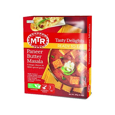 Mtr Paneer Butter Masala 300g Best Indian Grocery Store Online In