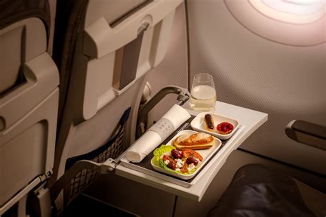 Lufthansa A380 Business Class Meals