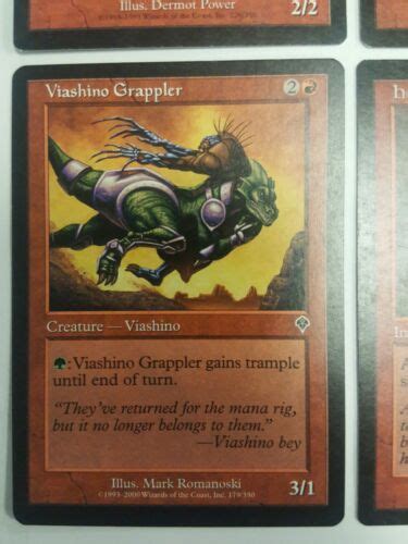 Viashino Weaponsmith Runner 2x Grappler 2x Headlong Rush Mtg Magic Urza