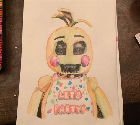 Toy chica | FNAF 2 anniversary #fan2023 | Art Amino