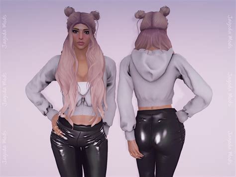 Long Hair With Two Buns For Mp Female Gta Mods