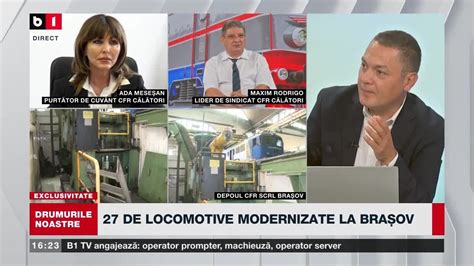 Video Emisiunea Drumurile Noastre B Tv Scrl Bra Ov Modernizeaz