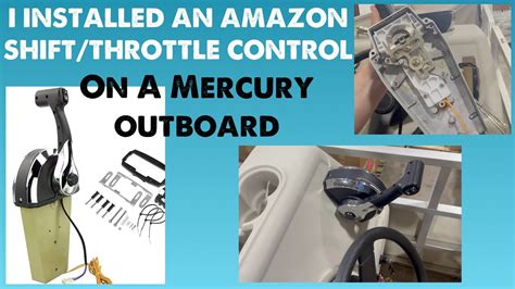 Installing Mercury Outboard Controls From Amazon Youtube