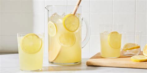 Spiked Sparkling Basil Lemonade