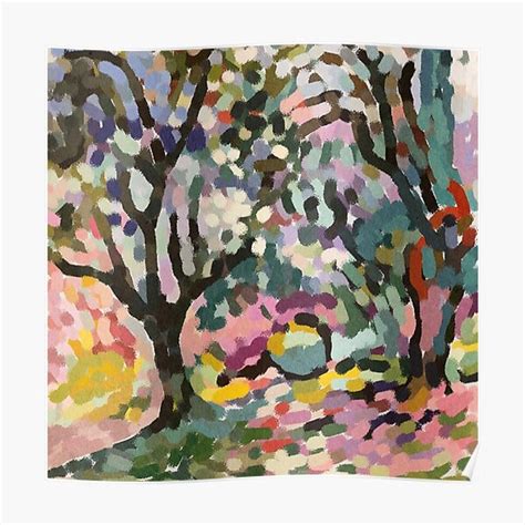 Henri Matisse Landscape Olive Trees At Collioure Illustration Pattern