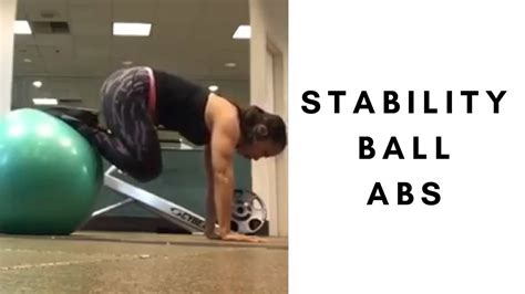 Stability Ball Abs